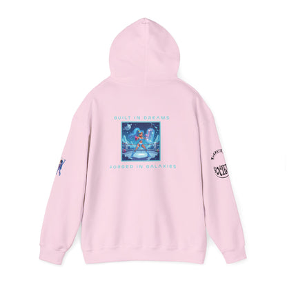 Cosmic Dreams Hoodie, Unisex Hooded Sweatshirt, Graphic Sweatshirt, Trendy Pullover Hoodie, Unique Gift Idea, Space-Inspired Apparel