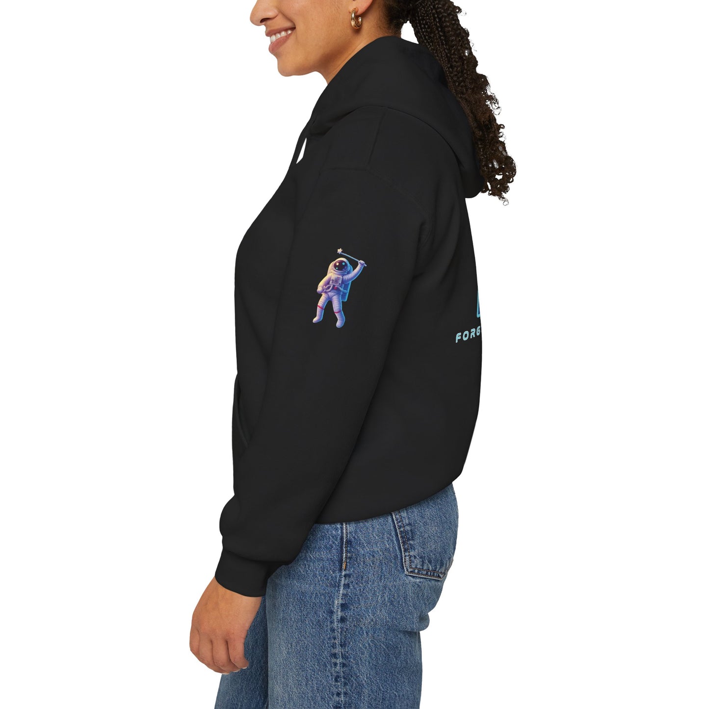 Cosmic Dreams Hoodie, Unisex Hooded Sweatshirt, Graphic Sweatshirt, Trendy Pullover Hoodie, Unique Gift Idea, Space-Inspired Apparel