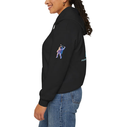 Cosmic Dreams Hoodie, Unisex Hooded Sweatshirt, Graphic Sweatshirt, Trendy Pullover Hoodie, Unique Gift Idea, Space-Inspired Apparel