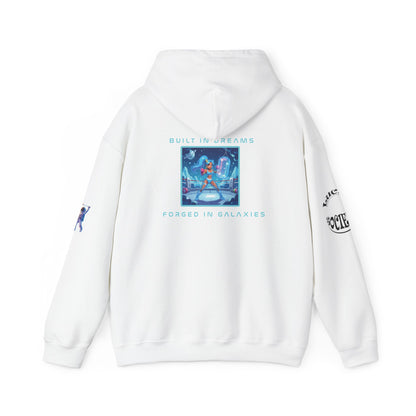 Cosmic Dreams Hoodie, Unisex Hooded Sweatshirt, Graphic Sweatshirt, Trendy Pullover Hoodie, Unique Gift Idea, Space-Inspired Apparel