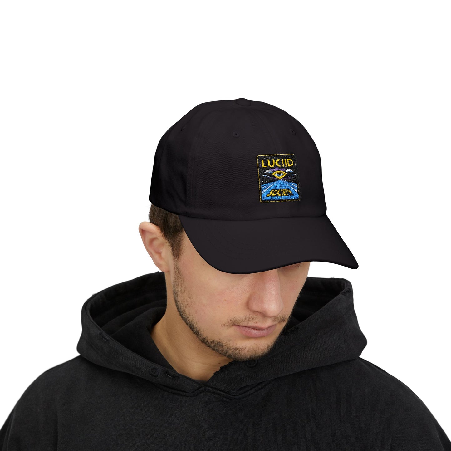 Lucid Dreamer Classic Dad Cap - Embroidered Hat, Gift for Dreamers, Casual Wear, Dad Hat, Trendy Accessory